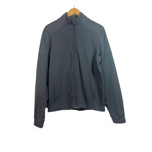 Lululemon Mens Gray Full Zipper Sweater Vintage Y2K Size Medium